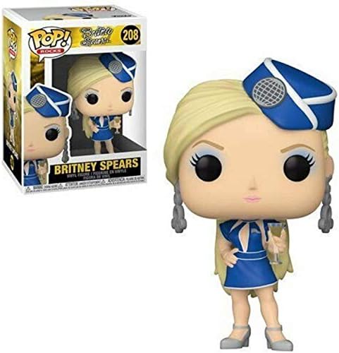 Funko POP Britney Spears - Toxic Stewardess Funko Pop Vinyl Figure Bundled with
