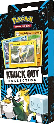 Pokemon TCG Knockout Collection Boltund Eiscue Galarian Sirfetch'd and 2 Booster Packs