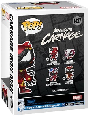 Funko POP Marvel Carnageized - Iron Man - Marvel Comics - Collectable Vinyl Figure