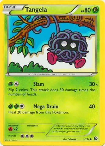 Pokemon - Tangela 1114 - XY Steam Siege