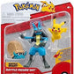 Pokemon 3 Pack-Features 2-Inch Omanyte and Pikachu 3-Inch Battle Figure Lucario