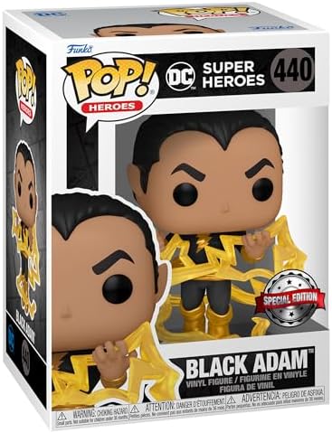 Funko Pop DC Super Heroes - Black Adam Classic Multicolor Vinyl Figure 440