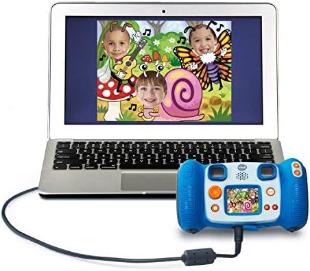VTech KidiZoom Camera Pix Blue Frustration Free Packaging