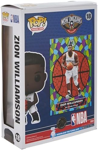 Funko Pop Trading Cards NBA - Zion Williamson New Orleans Pelicans Mosaic