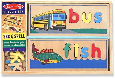 Melissa & Doug Melissa Doug See Spell Wooden Free Scratch Art Mini-Pad Bundle 29407