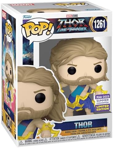 Funko Pop Marvel Thor Love Thunder - Thor in Toga 2023 Summer Convention Multicolor Vinyl