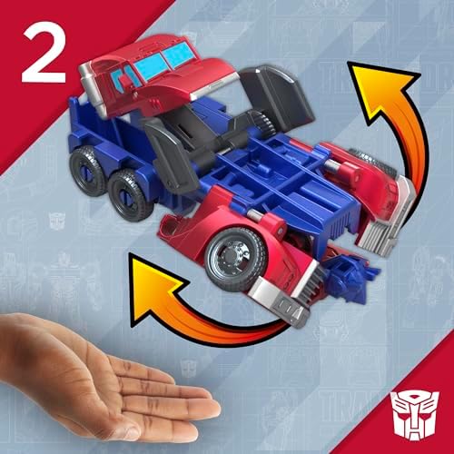 Hasbro Transformers 1-Step Flip Heroes 3-Pack 4-Inch Wheeljack Bumblebee and Optimus