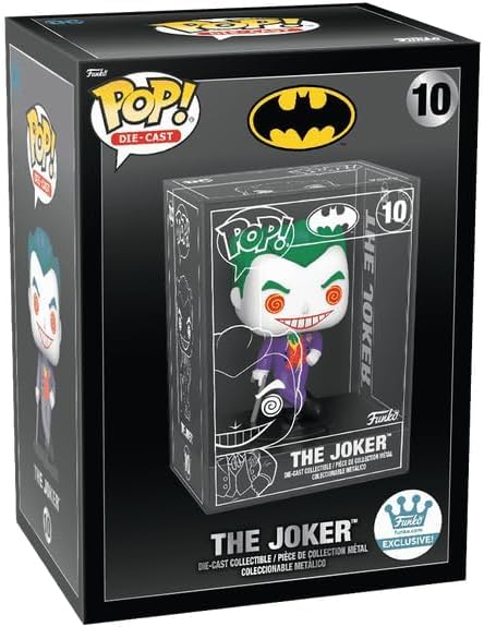 Funko Pop Die-Cast DC Comics - The Joker Chase Possible Shop 74301