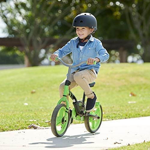Little Tikes My First Balance-to-Pedal Training Bike for in Green Ages 2-5 Years 12-Inch