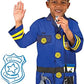 Melissa & Doug Melissa Doug unisex-children Police Officer Role Play Costume Dress-Up Set