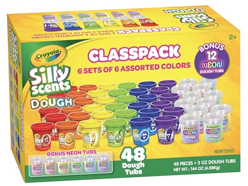 Crayola Dough Silly Scents Playdough Bulk Pack