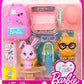 Barbie My First Barbie Story Starter Pet Care Pack with Dog House Puppy Cat Sized to Doll