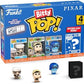 Funko Pop Bitty Pixar Mini 4-Pack - Carl Russell - Dug Days Sadness Mystery Chase Figure