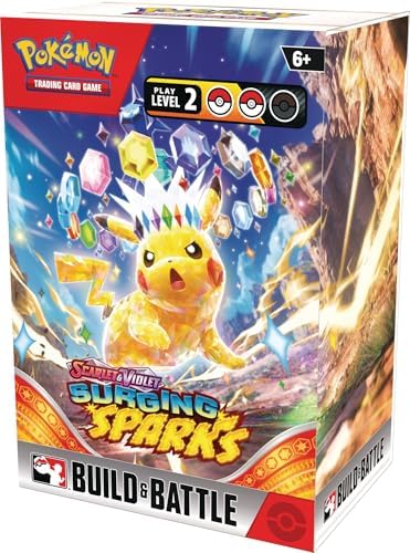 Pokemon TCG Scarlet Violet - Surging Sparks Build Battle Box