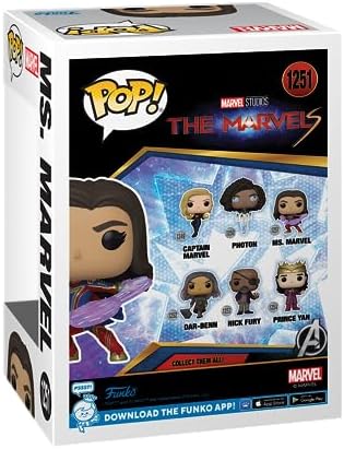 Funko POP Vinyl The Marvels - Ms. Marvel - Collectable Vinyl Figure