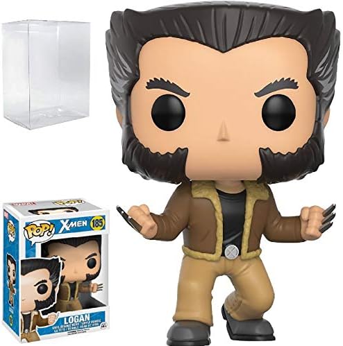 Funko POP Marvel X-Men - Logan Wolverine Vinyl Figure Bundled with Compatible Box