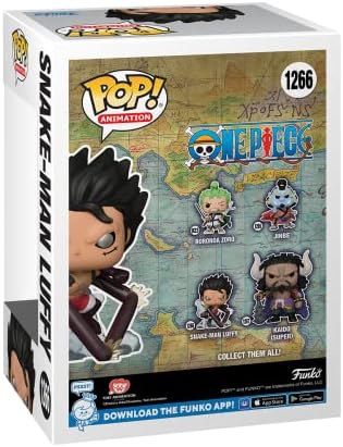 Funko POP Animation One Piece - Snake-Man Monkey D. Luffy - Collectable Vinyl Figure