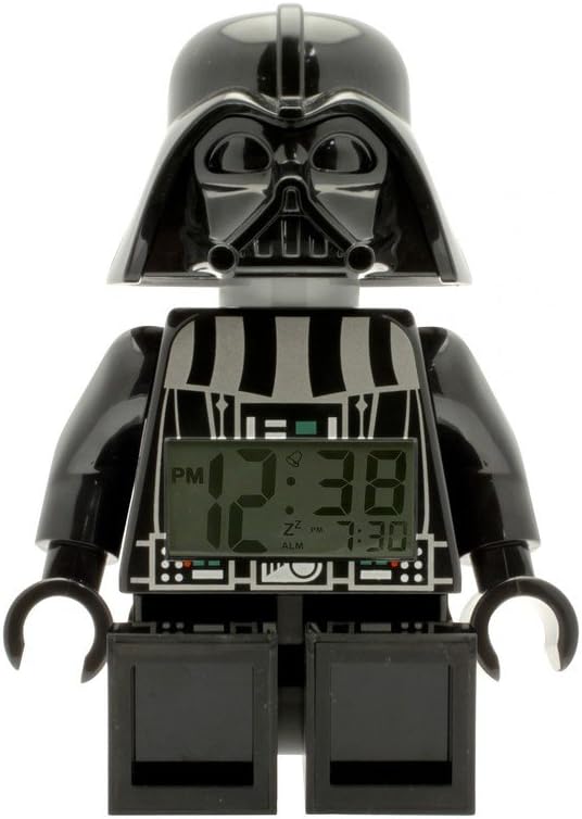 LEGO Star Wars  Darth Vader Kids Minifigure Light Up Alarm Clock