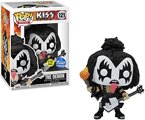 Funko POP KISS Band Set - Glow in The Dark Set - Online - The Spaceman The Starchild The