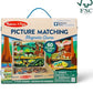 Melissa & Doug Melissa Doug National Parks Wooden Picture Matching Magnetic Game - FSC