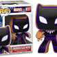 Funko Pop Marvel Gingerbread Black Panther Bundled with EcoTEK Pop Protector
