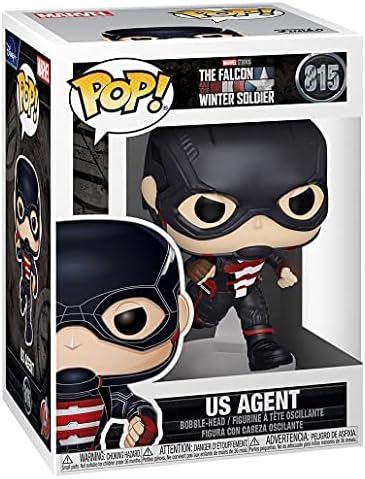 Funko Marvel Falcon and The Winter Soldier - John F. Walker as U.S. Agent Pop Vinyl