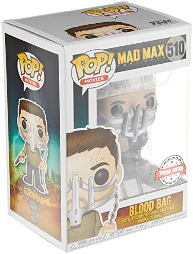 POP Funko Pop Movies Mad Max Fury Road - Blood Bag Max with Cage Mask Limited 510