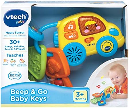 VTech Beep Go Baby Keys Multicolor Beep and Go