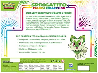 Pokemon TCG Paldea Pin Collection - Sprigatito