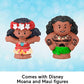 Fisher-Price Little People Toddler Toy Disney Princess Moana Maui's Canoe Sail Boat with