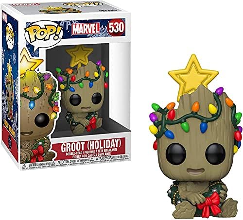 Funko Pop Marvel Holiday - Groot with Wreath Multicolor