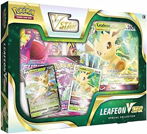 Pokemon Cards Leafeon VSTAR Special Collection Box