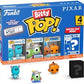 Funko Bitty POP Pixar - 4 Pack - Mike Wazowski and a Mystery Bitty POP Figure and A