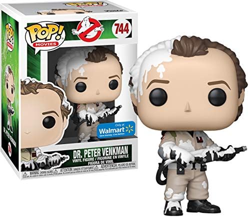 Funko POP Movies Ghostbusters 744 Dr. Peter Venkman Vinyl Figure Marshmallow Fluff
