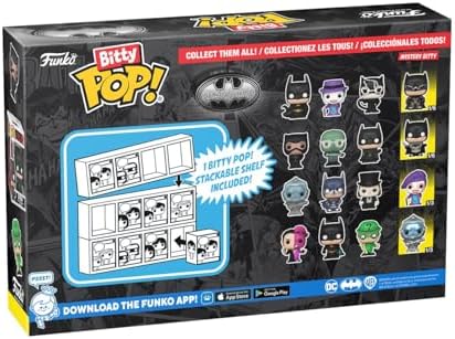 Funko Bitty POP Batman 85th - Catwoman 4-Pack and A Surprise Mystery Mini Figure - 0.9