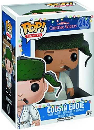 Funko POP Christmas Vacation - Cousin Eddie Funko Vinyl Figure Bundled with Compatible