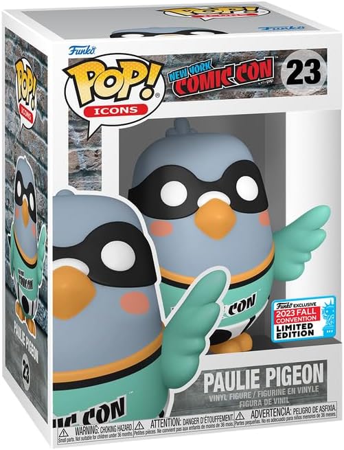 Funko Pop Icons NYCC 2023 - Paulie Pigeon NYCC 2023 Shared