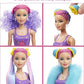 Barbie Color Reveal Glitter Hair Swaps Doll