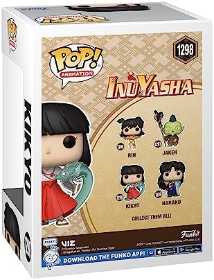 Funko POP Animation Inuyasha - Kikyo - Glow in The Dark - Translucent - Collectable Vinyl Figure