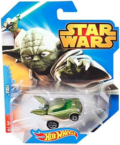 Mattel Hot Wheels Star Wars Yoda Character Car