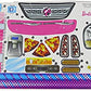 Barbie Replacement Parts Camper Playset - FBR34 Replacement Labels Set B