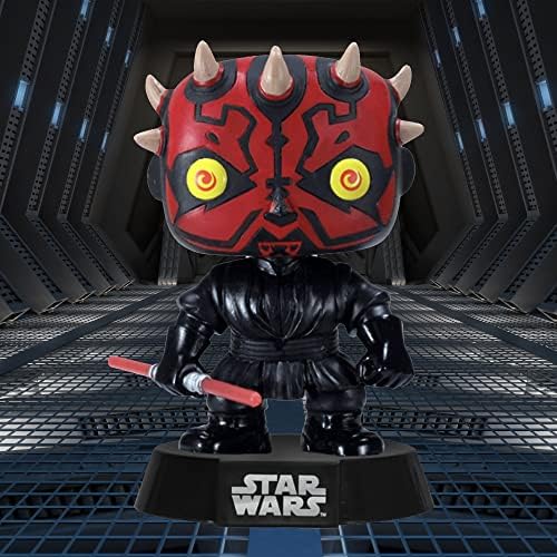 Funko Visit the Funko Store Funko Pop Protector Bundle - 1 Star Wars Darth Maul 09 Pop