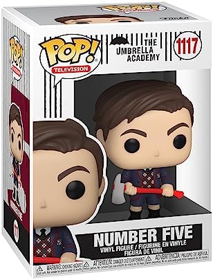 Funko Pop TV Umbrella Academy - Number Five 5 Vinyl Figure - Collectable Vinyl Figure