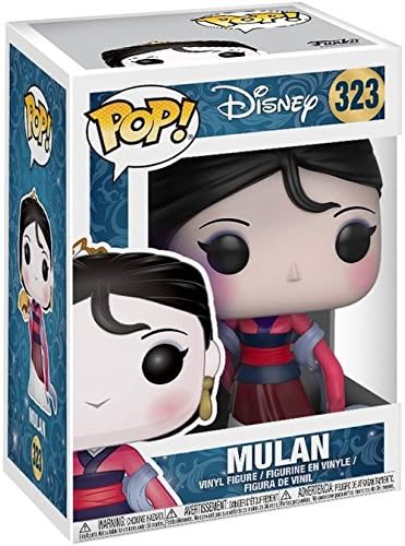 Disney Mulan - Mulan Gown Version Funko Pop Vinyl Figure Bundled with Compatible Pop Box