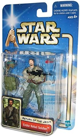 Hasbro Star Wars EP2 AOTC Endor Rebel Soldier with Beard