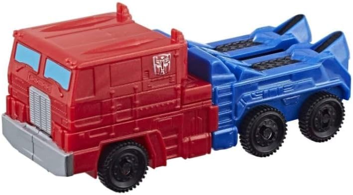 Transformers Authentics Optimus Prime Small Red Blue Gray Black