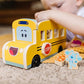 Melissa & Doug Melissa Doug Blue's Clues You Wooden Pull-Back School Bus 9 Pieces