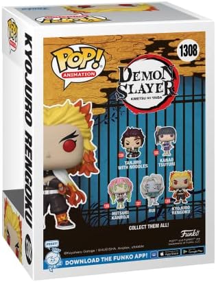 Funko POP Animation Demon Slayer - Kyojuro Rengoku - Collectable Vinyl Figure