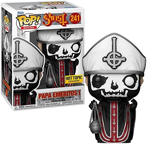 Funko Ghost Pop Rocks Papa Emeritus I Vinyl Figure Hot Topic MULTI NONE