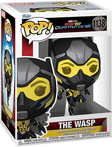 Funko POP Vinyl Marvel Ant-Man Quantumania - Wasp - 16 Odds for Rare Chase Variant - Collectable Vinyl Figure